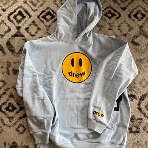 Drew house mascot hoodie light blue
